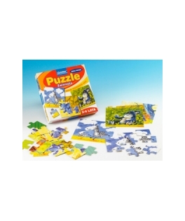 Puzzle Zwierzęta 4 plansze gra 2-4 lata Granna