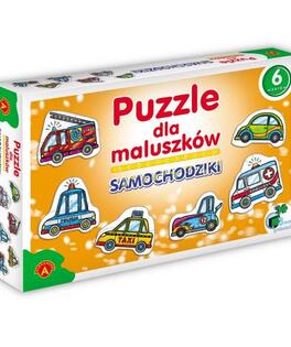 Puzzle dla maluszków SAMOCHODZIKI