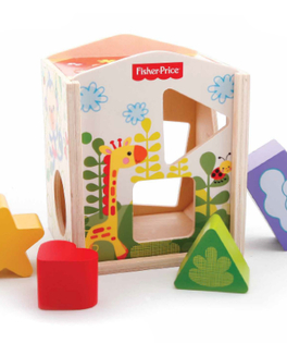 Domek sorter drewniany rozkładany FisherPrice