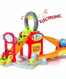 Vroom Planet Tor zjazdowy z pojazdami Smoby 