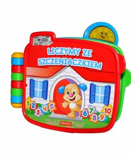 Mówiąca książeczka Liczymy ze Szczeniaczkiem  Fisher Price