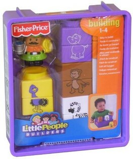 Dopasuj zwierzątka klocki edukacyjne dla maluszka Fisher Price 