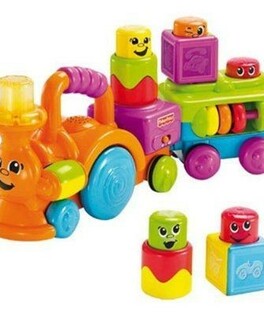 Pociąg wesołych klocków Fisher Price  