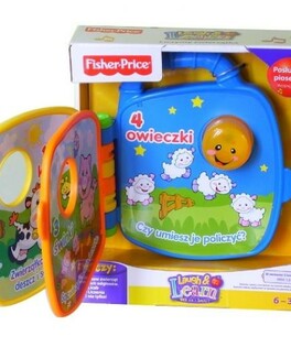 Zgadywanka Wyliczanka interaktywna elektroniczna książeczka Fisher-Price